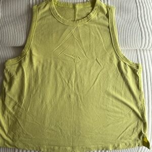 Lululemon Athletica Lime Muscle Tee